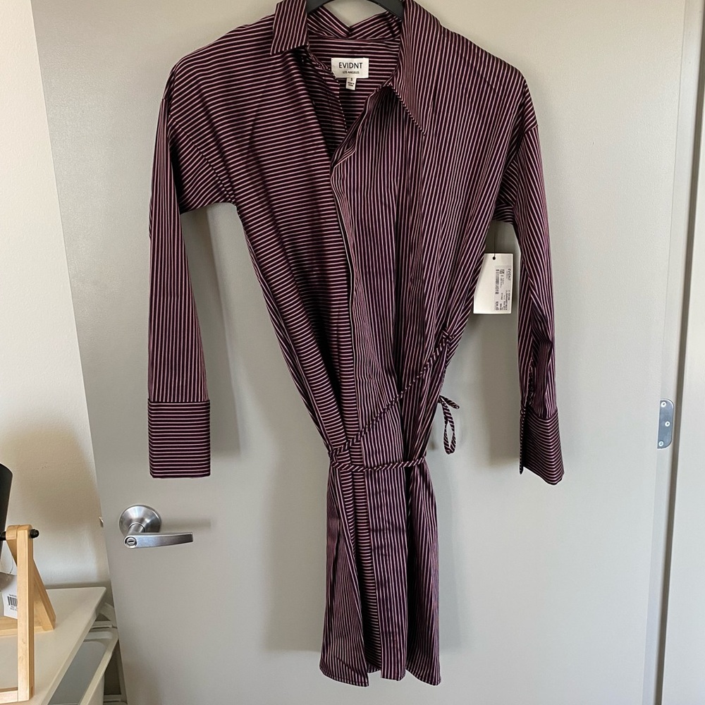 ❌SOLD❌EVIDNT LOS ANGELES long sleeves shirt dress